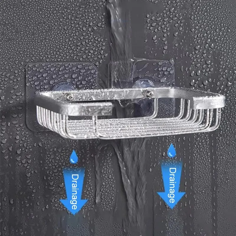 Wall Mounted Aluminum Soap Rack