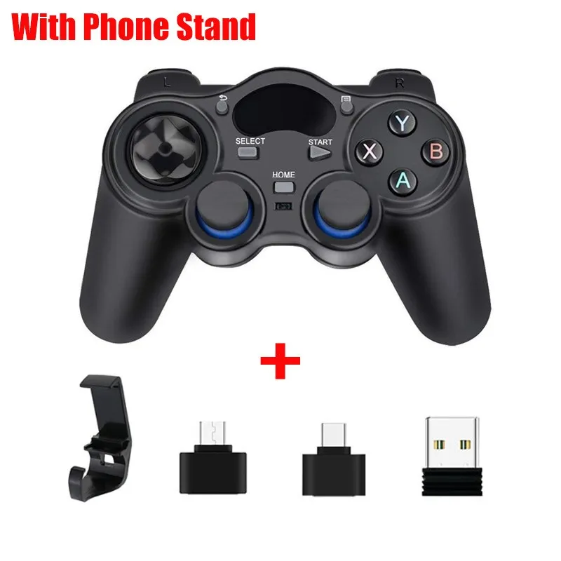 2.4 G Controller Gamepad Android Wireless Joystick Joypad with OTG Converter For PS3/Smart Phone For Tablet PC Smart TV Box 