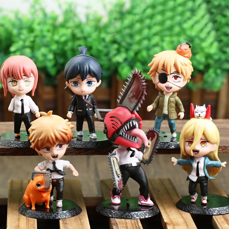 

Chainsaw Man Anime Doll Chainsaw/power Action Doll Figure Model Adult Collectible Table Toys Pvc Model For Cute Surprise Gifts