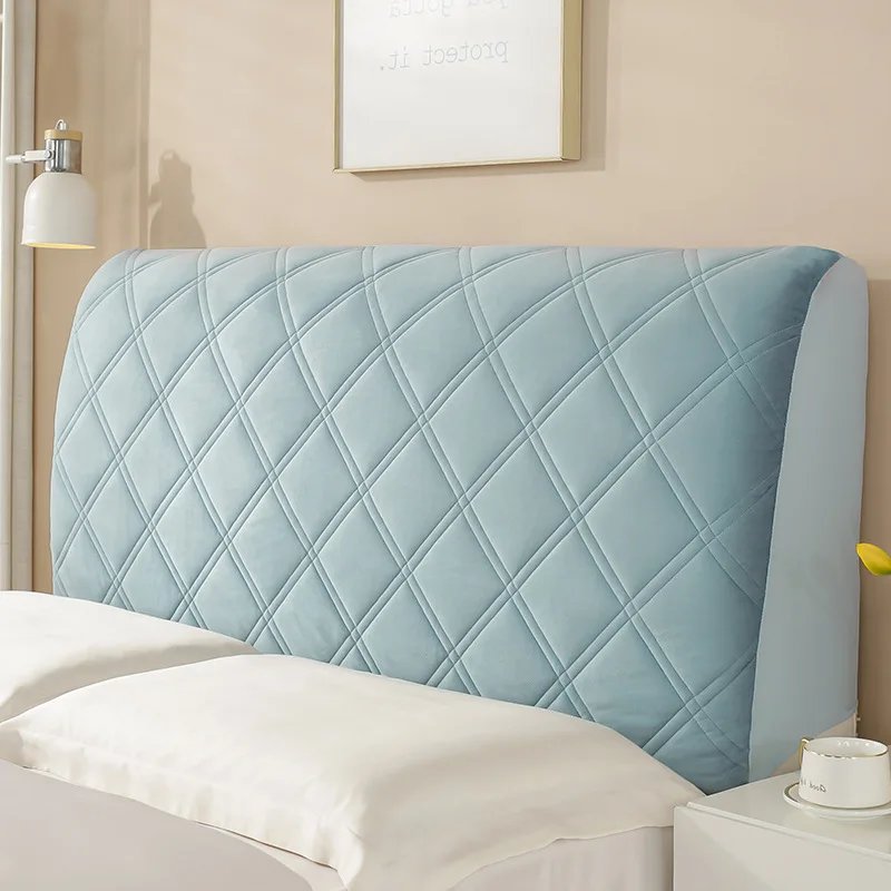 Thick Velvet Bed Head Cover for Protection Dust for velvet headboard cover,bed headboard cover