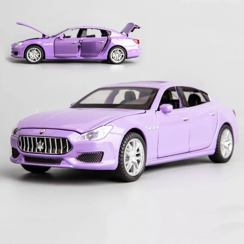 1:32 Ghibli Simulation Coupe Toy Vehicles Model Alloy Pull Back