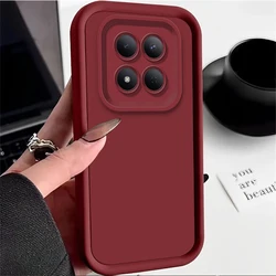 Candy Color Anti - Drop Silicone Soft Phone Case - Enhanced Protection Back Cover - Redmi note 15 Pro 4G (RD - JGKS)