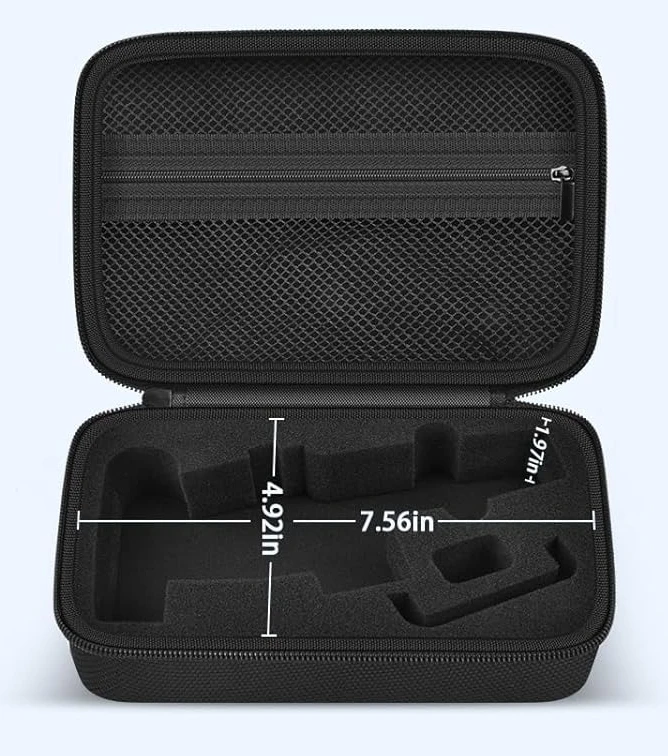 Travel Bag with Mesh Pocket & Sponge Padding for Osmo Mobile 7 Gimbal Stabilizer