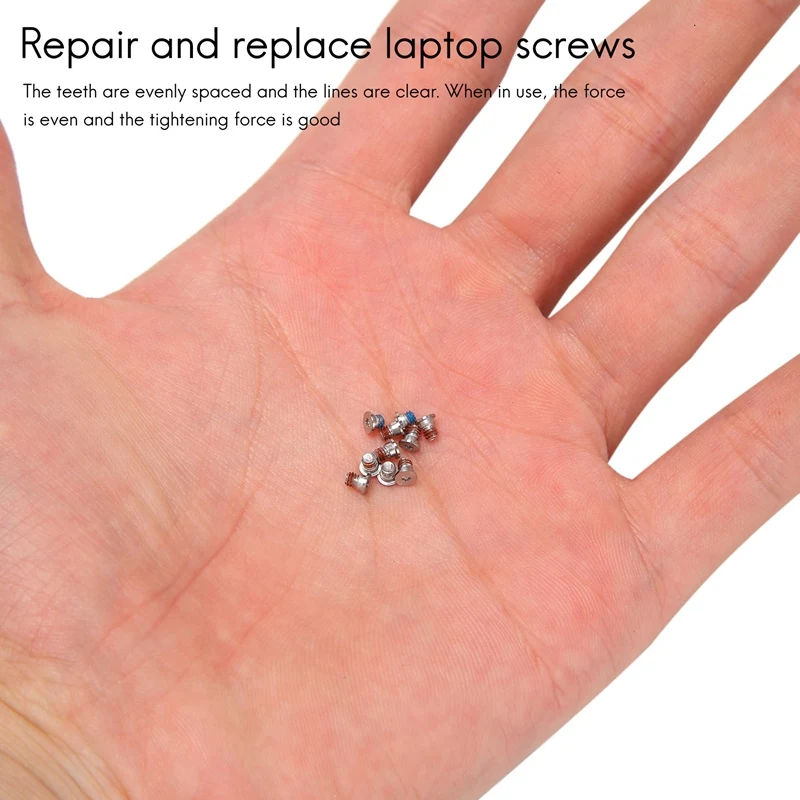 Macbook Pro Retina A1425 A1502 A1398 나사 세트 2012-2015 년을위한 최신 10 Pcs 하단 케이스 나사