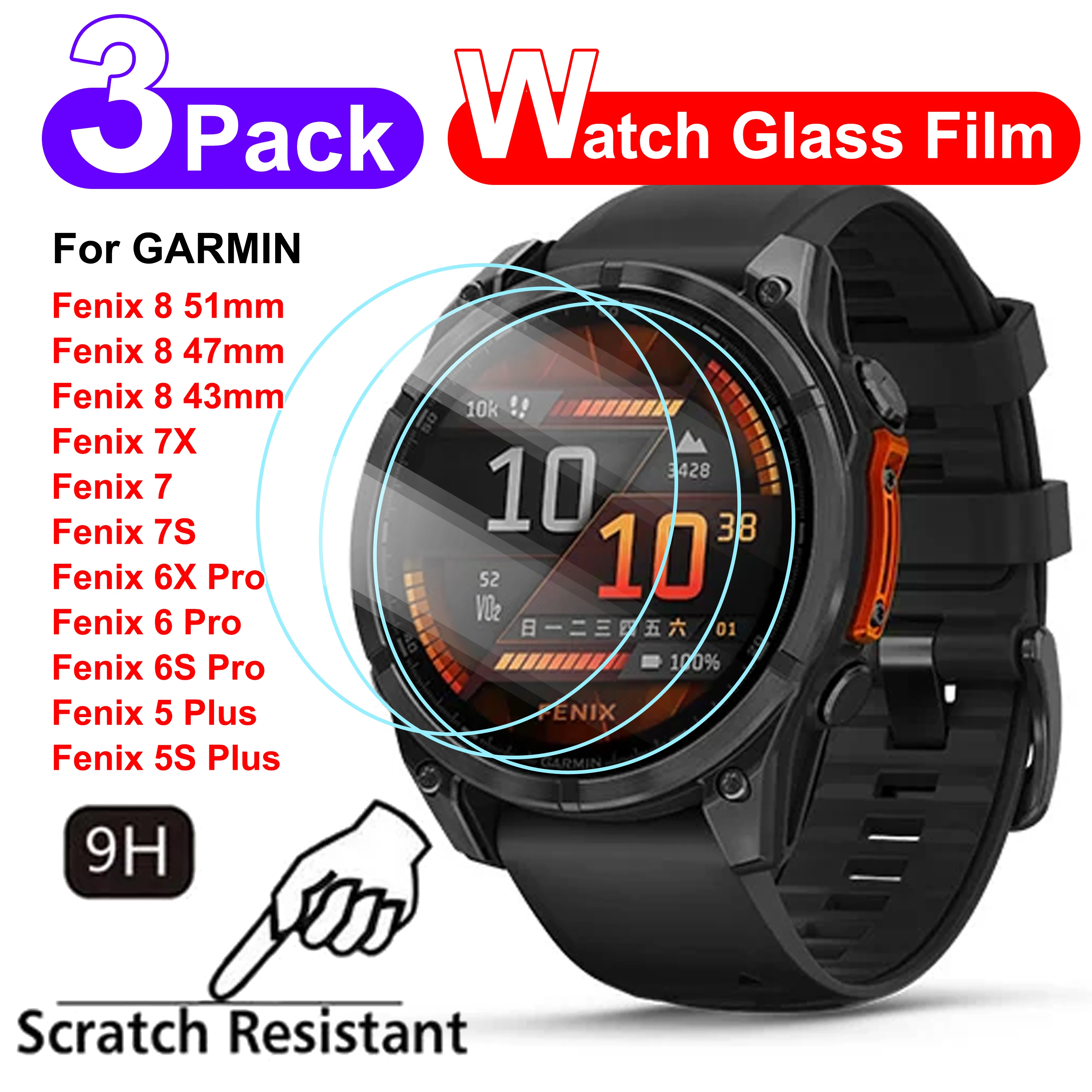 Premium 9H Tempered Glass Screen Protector - Scratch-Resistant Film