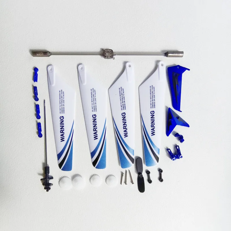 Syma S107G S107 RC Helicopter Spare Parts Main Blades, Tails, Props, Balance Bar, Shaft, Replacement Gear Accessories 5