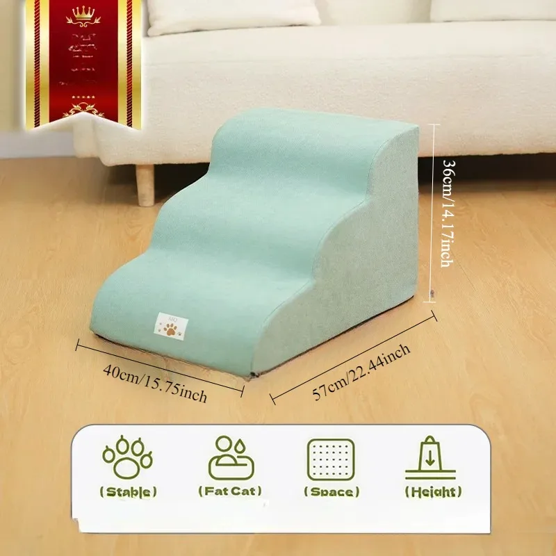 Pet Ramp Stairs Pet Ramp Dog Anti Slip Staircase 3 Tiers