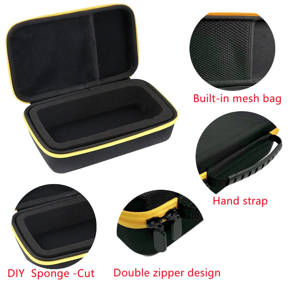 Custodia Rigida EVA Per Multimetro, Antiurto E Da Viaggio, Compatibile Con Fluke 15B+ 17B+ 115C 116C 117C, Nera