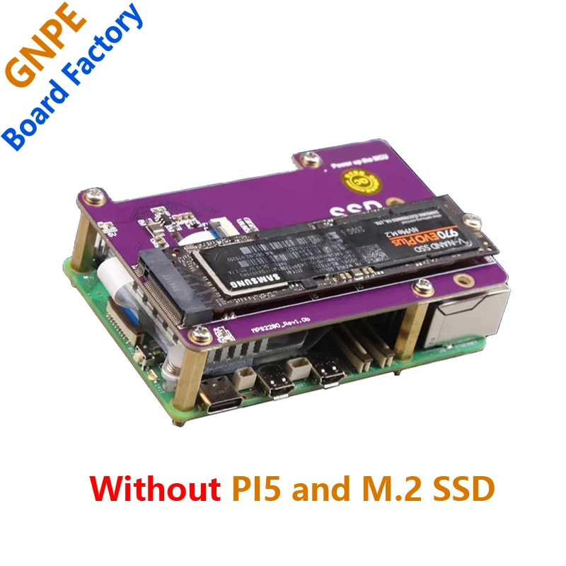 Raspberry pi Solid-state Drive Suporta Gen3 Pcie para M.2 Nvme Ssd - Imagem 3