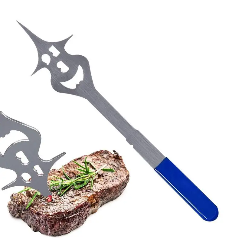 Forchetta Da Intaglio 6 In 1 Strumenti Per Griglia Multifunzionale Per Barbecue All'Aperto Griglia Per Intaglio Forchetta Strumento Di Cottura Da Camp