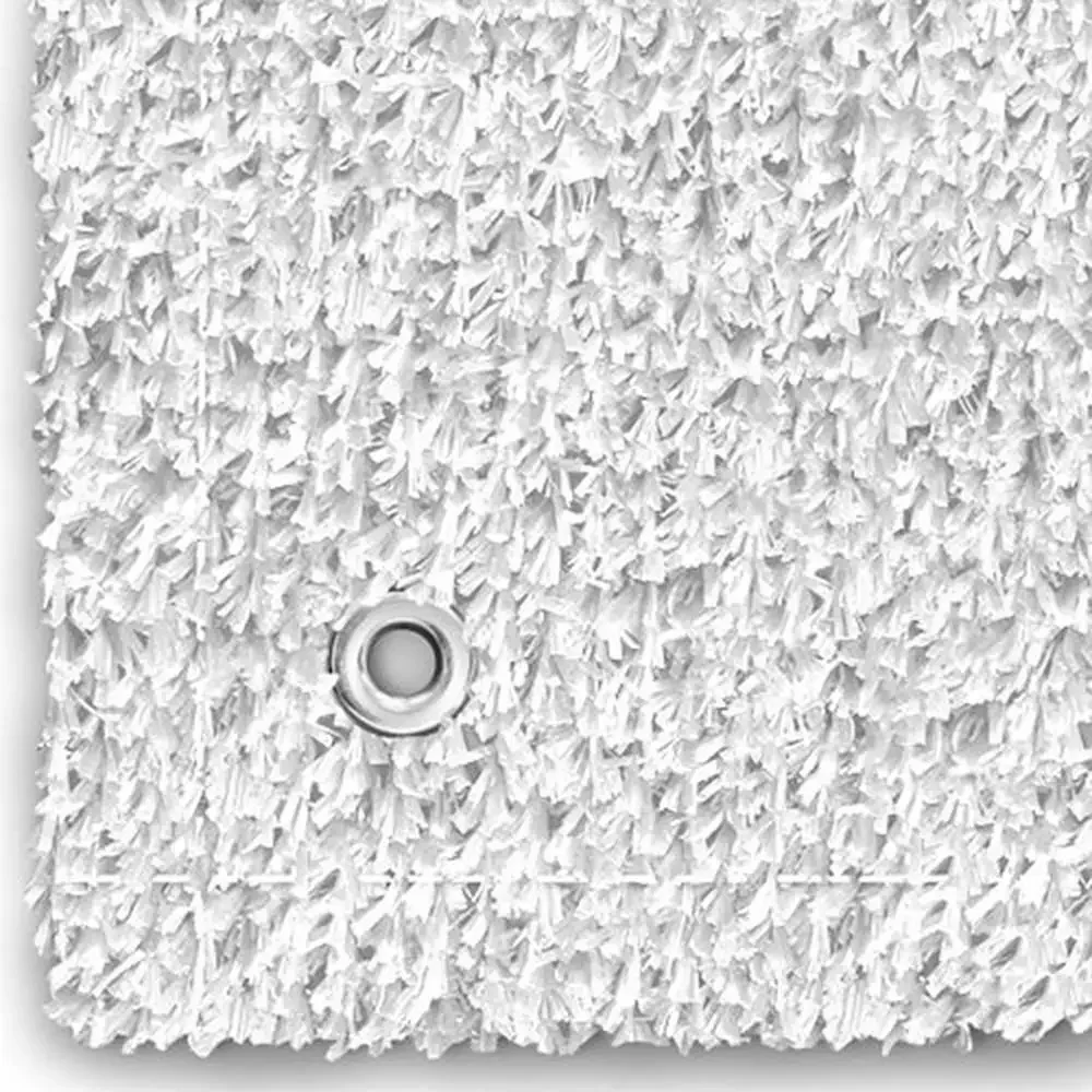 Synthetic Turf Aisle Runner White 4ft x 40ft &ndash; Outdoor Wedding Rug Lightweight UV-Protected