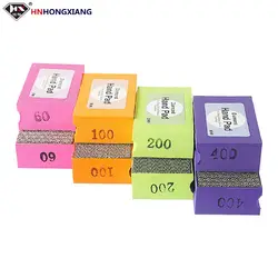 Factory Direct Sales，HNHONGXIANG Electroplated Diamond Hand Pad For Ceramic tile