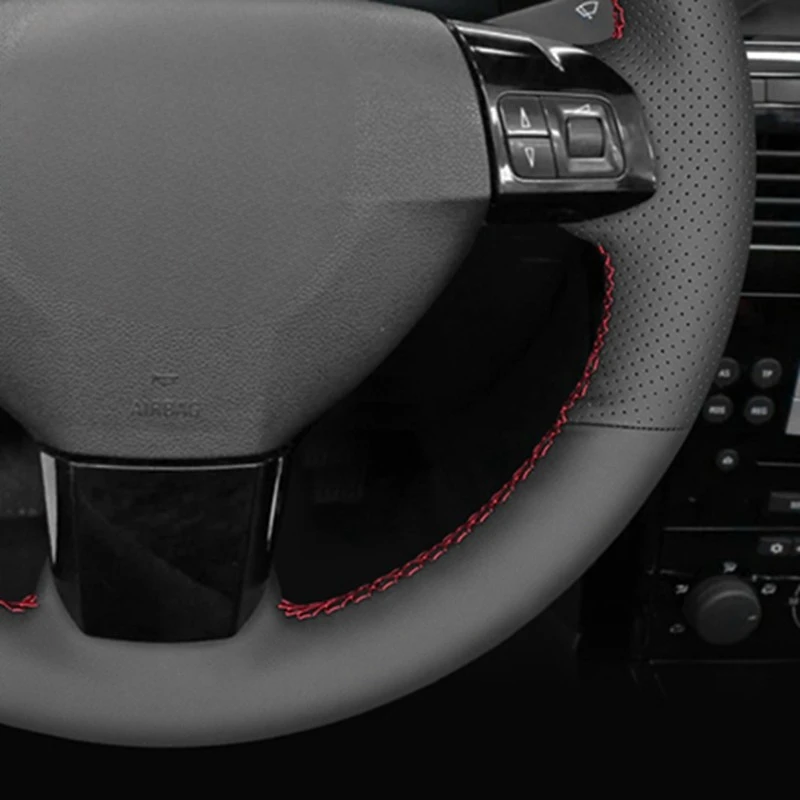 Artificial Leather Car Steering Wheel Covers For Opel Astra (H) Zaflra (B) Signum Vectra (C) Vauxhall Astra Holden Steering Wheel Cover