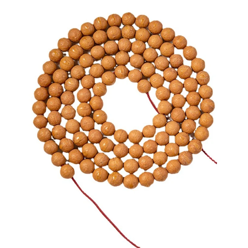 Genuine Goods Selected round Natural Authentic Nepal Oil High Density Small Fengyan Bodhi Seed 108 Buddha Beads 5