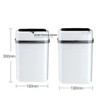 KitchenTrashBin13LBathroomTouchTrashCanInTheToiletSmartGarbageBucketWasteBinsjpg Trendyolist