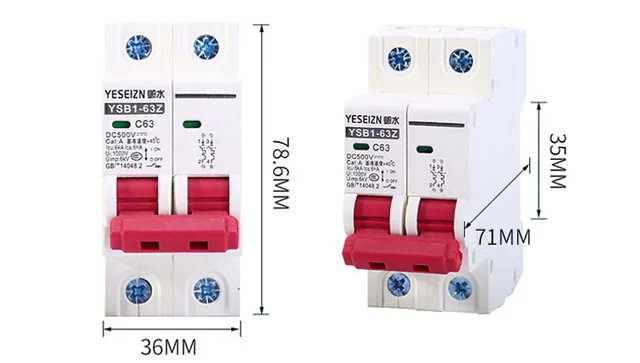 2p Mini Circuit Breaker 500v 10a 16a 20a 25a 32a 40a 50a 63a Dc Mcb For Pv  System - Circuit Breakers - AliExpress