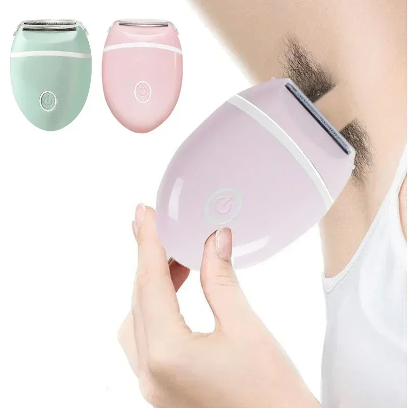 여성용 제모기 트리머, 나이프 팁 방수, 전신 세척 가능, 겨드랑이털 및 다리털 제거, 검은 반점 없음