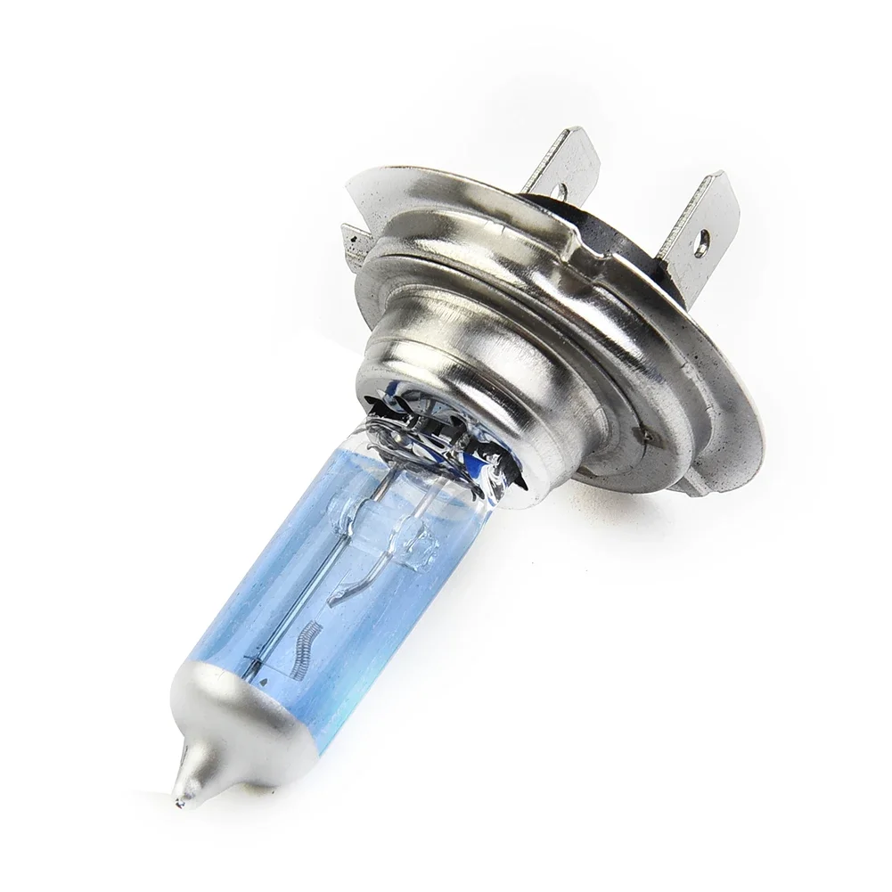2pcs H7 100W 12V 100W 슈퍼 밝은 흰색 할로겐 조명 전구 높은 전력 자동차 헤드 라이트 램프 자동 헤드 램프 소스 주차