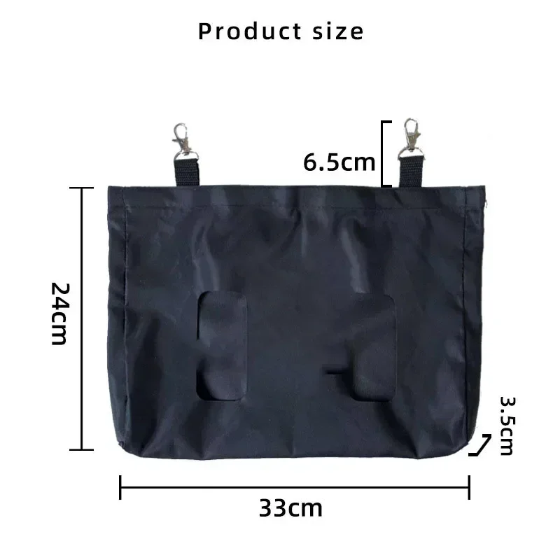 Rabbit Hay Feeder Bag Guinea Pig Hay Feeder Storage Hanging Feeding Bag for Small Animal Hamster Waterproof Nylon Cloth