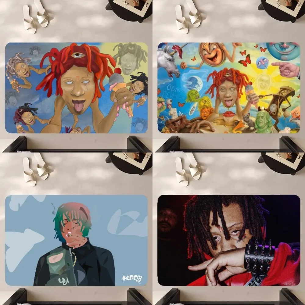

T-Trippie Rapper R-Redd напольный коврик, Противоскользящий коврик для ванной, кухни, спальни, гостиной, входной коврик, домашний декор