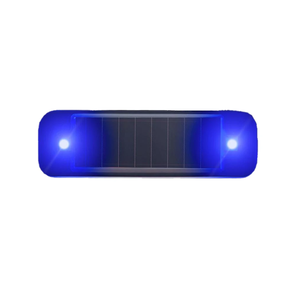 1pc Solar-Powered Car Alarm With Flashing LED Light And Fake Anti-Theft Signal For Universal Car Alarm Solar Flash Light