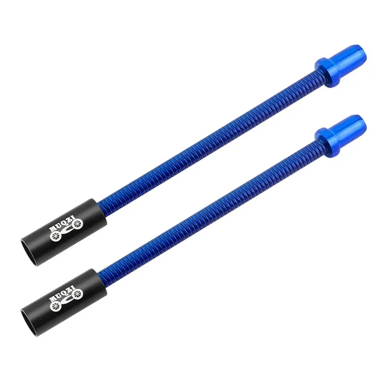 2 stücke Fahrrad V Bremse Biegen Rohr Edelstahl Fahrrad Biegsamen Frühling Bremse Biegen Rohr Einstellbar Universal V Bremsen Flexible draht – Detail 11