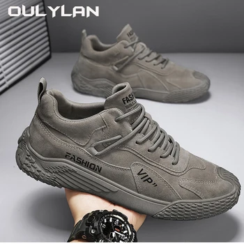 Men's Trendy Shoes 2024 Footwear Outdoor Hiking Shoes Sports Wear Resistant Anti Slip Cycling Sneakers Summer Fashion VIP Youth 4