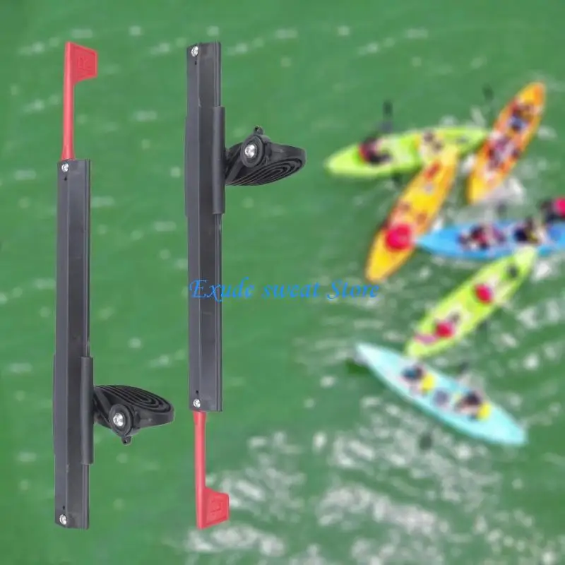 900D 카약 조절 가능한 발판 발 제어 시스템 보트 해양 액세서리