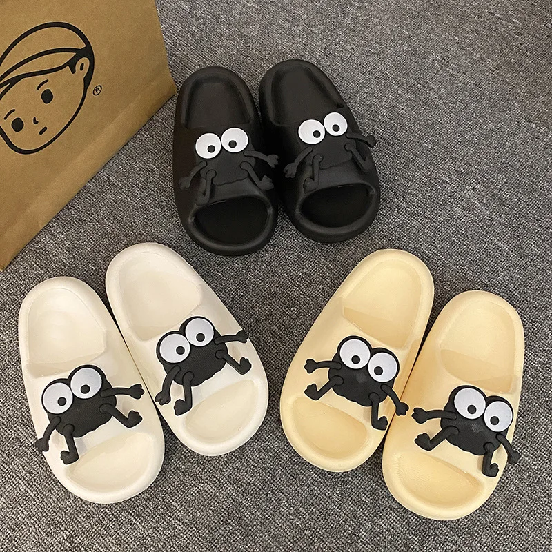 Cartoon Slippers Women Summer Slides Cute Cartoon Cloud Shoes for Women Indoor Outdoor Soft Thick Beach Men Sandals