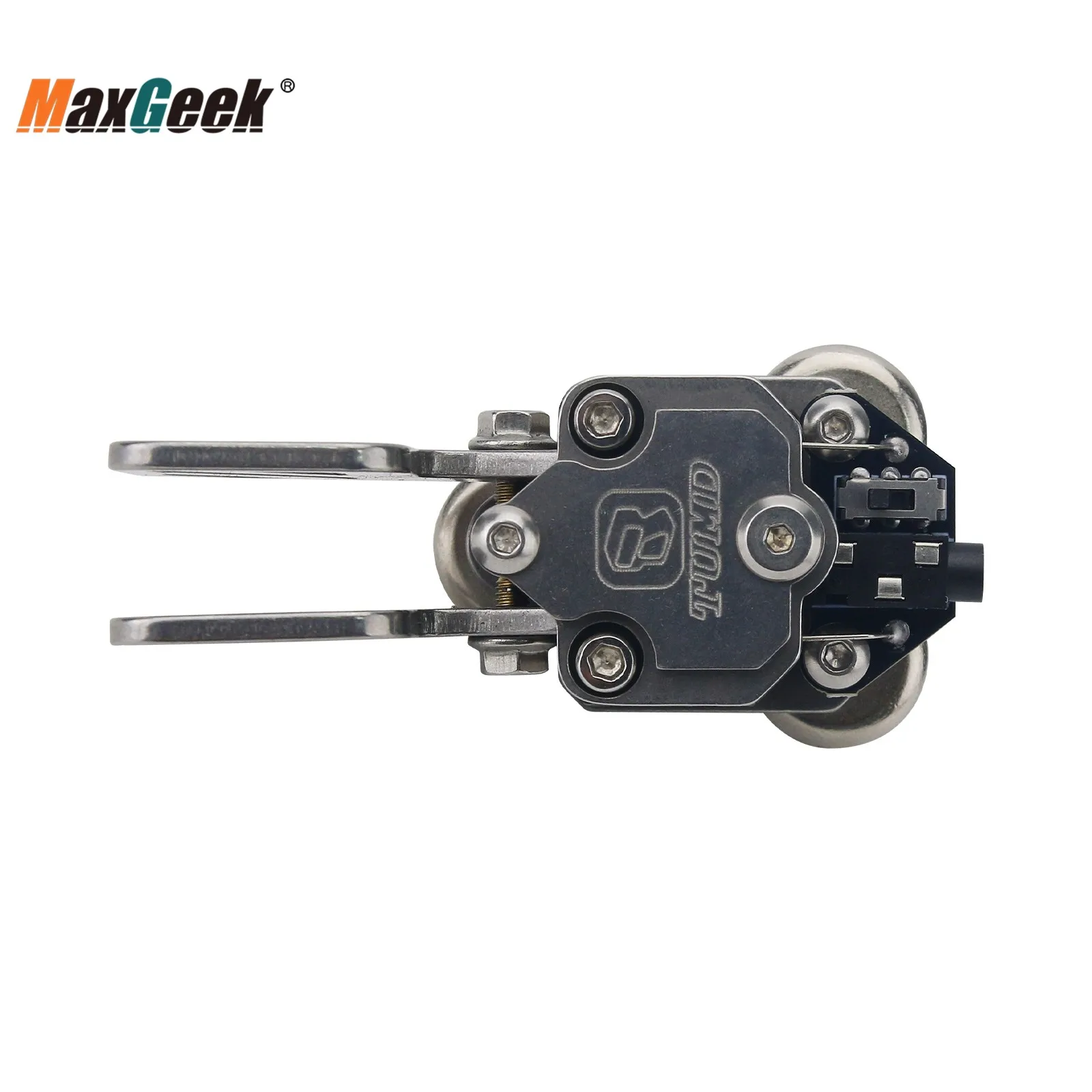 ステンレス鋼 CW モールスキーポータブル電信キーパドルキー磁気