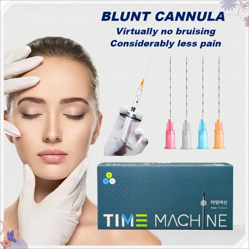 

New Factory Disposable Mirco Syringe cannula 18g 22 gauge 25g 50mm 70mm blunt tip needle cannula for beauty filler