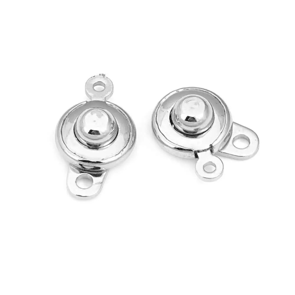 9MM Gold Color Silver Color Brass or Iron Round Button