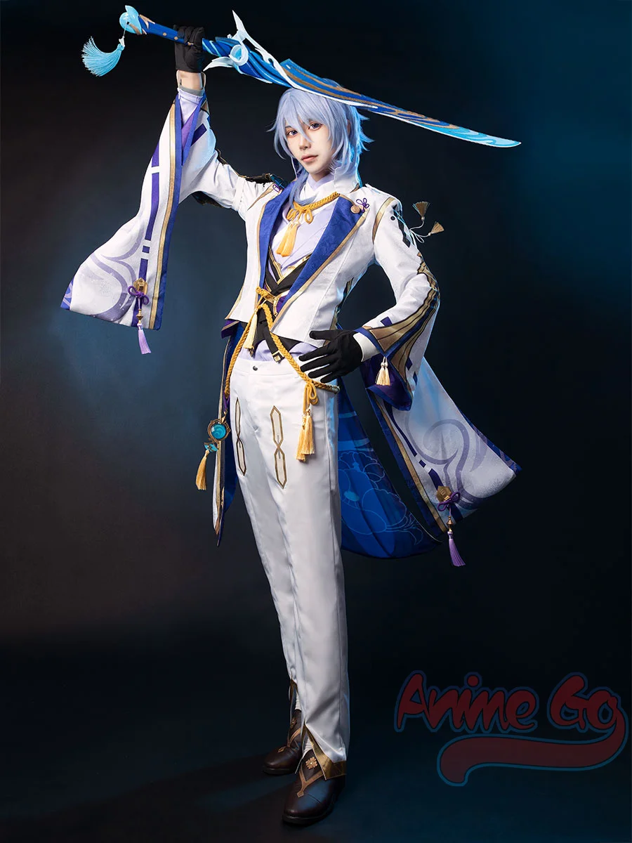

Игра Genshin Impact Kamisato Ayato Косплей Костюм Хэллоуин костюмы C01021 AA