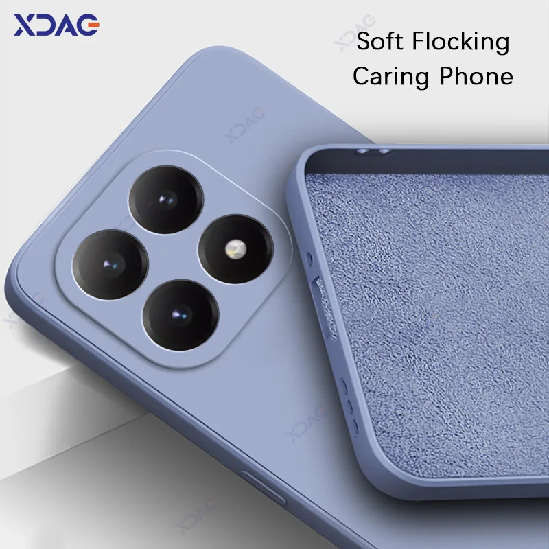 Luxury Waterproof Silicone Back Cover for Mobile Phones - Soft 360° Protection