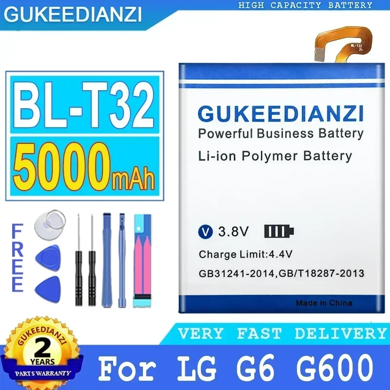 For LG G6 H873 VS988 H872 LS993 US997 H870 H870DS H871 Replace Battery BL-T32