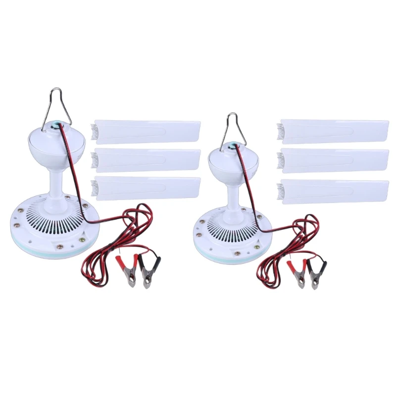 

DC12V2A Потолочный вентилятор Подвесной вентилятор Бытовая палатка для кемпинга Электрический вентилятор 35 дюймов/41 дюймов