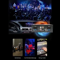 Audio DSP Digital Processor 4x50W High Power Amplifier for Honda KIA Toyota Android Car Radio Sound Upgrade Subwoofer APP Adjust 5