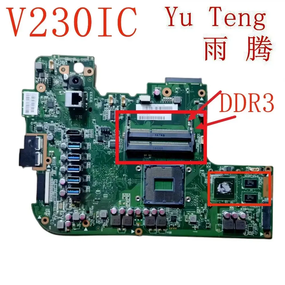 

Suitable For ASUS V230IC Laptop Motherboard Independent Graphics rev:1.2 DDR3 Mainboard 100% Tested OK Fully Work