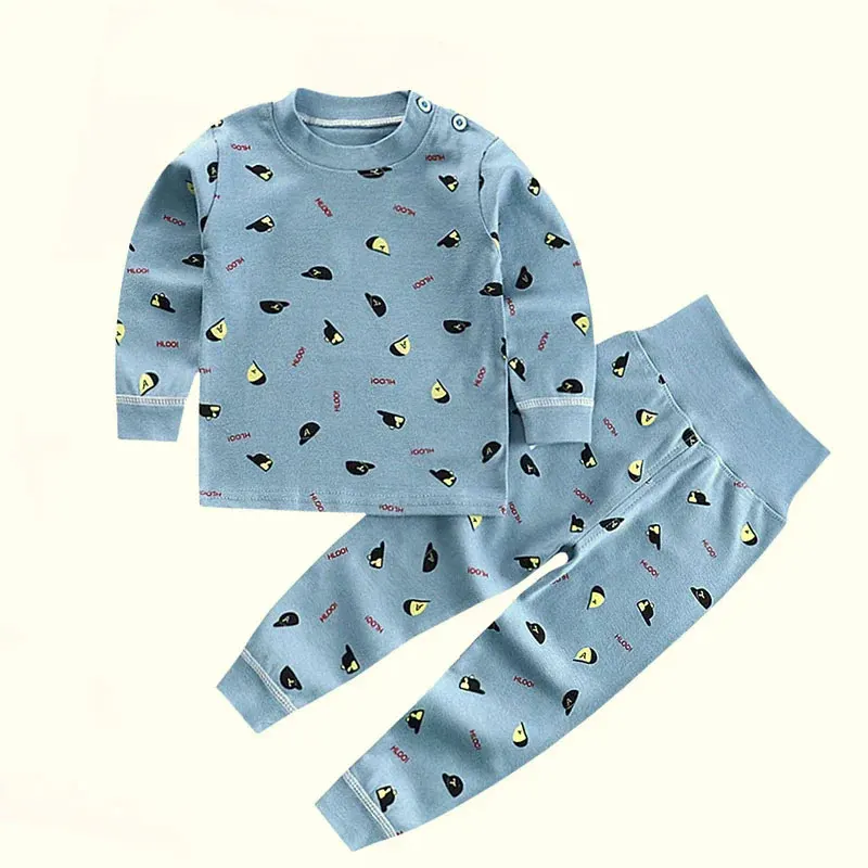 Kids Cotton Pajamas Set 1