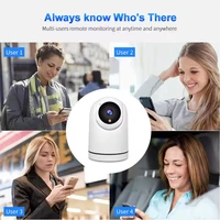 iCsee 3MP 2,4GWiFi защита безопасности двустороннее аудио Крытый радионяня для домашних животных домашняя камера обнаружение движения — изображение 4