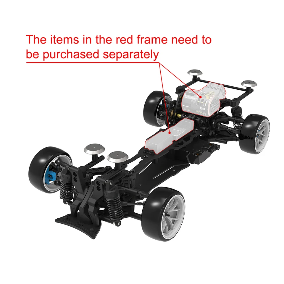 3RACING Sakura D6 Sport D6S KIT 1/10 RC Electric Remote Control