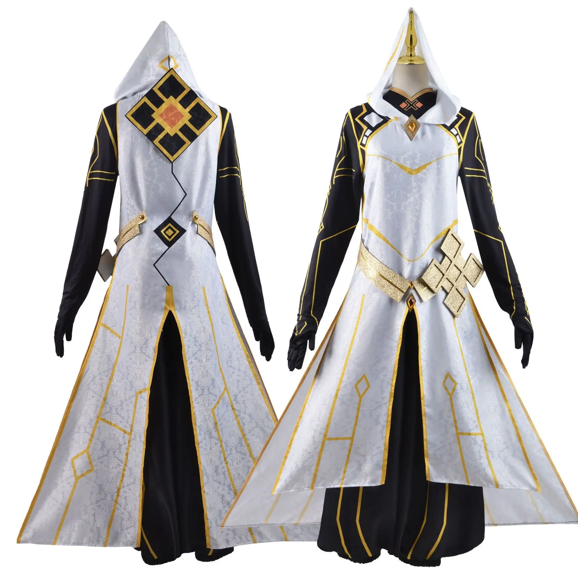 

God level Clothing Morax Cosplay Zhongli Genshin Impact Wigs Lovers Full Set Game Costume Male Game Anime Role Play Outfit Pants