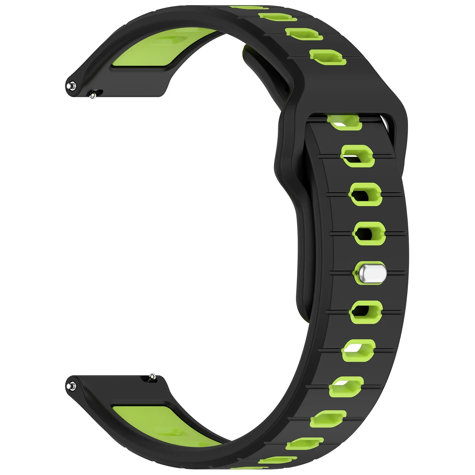 Dual-Tone Silicone Sports Outdoor Running Strap