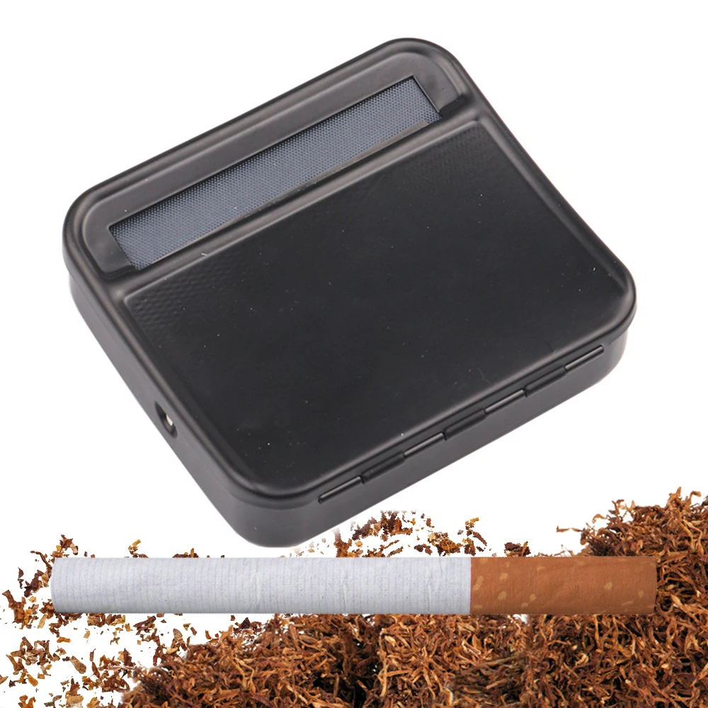 Fabricante de rodillos de cigarrillos 78 mm, Máquina de liar tabaco,  Enrollador automático de rodillos de tabaco, Fabricante de cigarrillos de  metal para papel de liar Herramientas para fumar