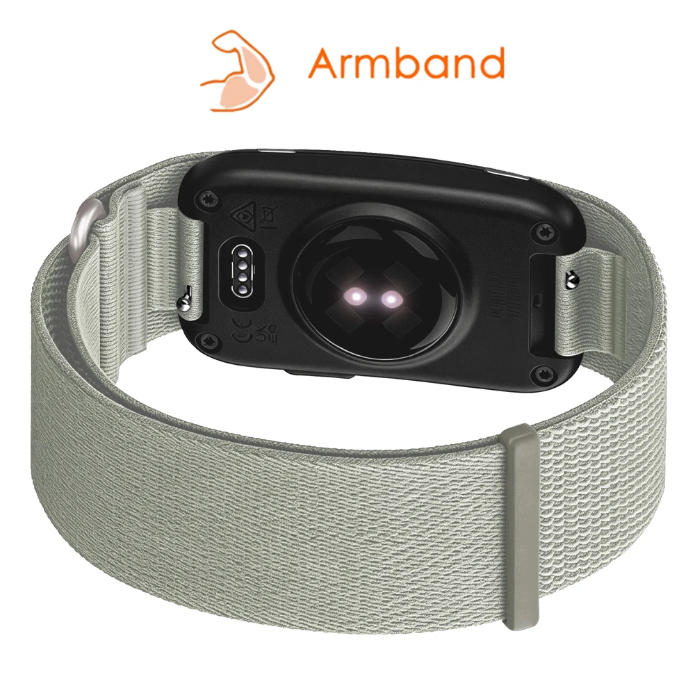 Breathable Adjustable Woven Loop Fitness Tracker Wristband