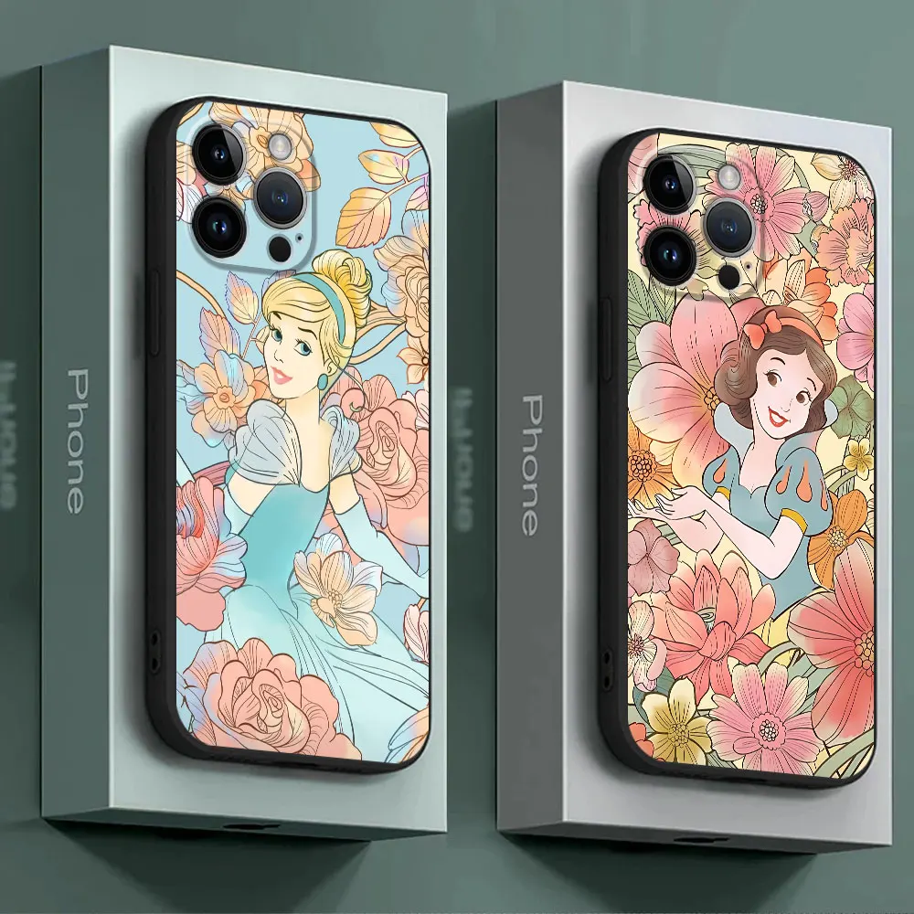 Custodia Per Telefono Disney Princess Cenerentola Ariel Per Huawei P30 Pro P Smart Z P40 Lite P30 Lite P60 Pro P50 Pro P20 Pro Cover