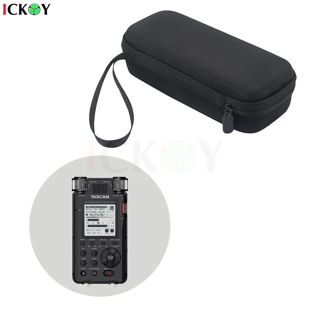 2024 Nuovo Eva Hard Carry Protect Pouch Storage Case Bag Per Tascam Dr-40X Dr-40 Dr44Wl Dr-44Wl Dr-07X Accessori