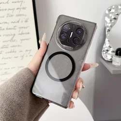 Custodia per telefono con protezione magnetica cristallina e copertura completa per la fotocamera