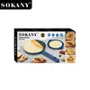 Houselin Electric Pancake Maker, Portable Pancake Maker Switch, Non-stick Coating, Easy to Use Pancakes, 600W 6