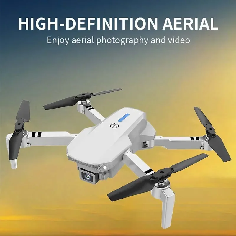

New E88 Pro Wide-Angle Camera Height Holding FPV Drone WIFI RC Foldable Quadcopter Professional Aircraft Dron Gift Toys